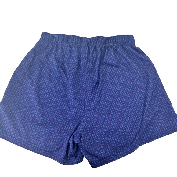 Peter Millar Mens Boxer Size Small Blue Skull Print Button Fly - Picture 2 of 7